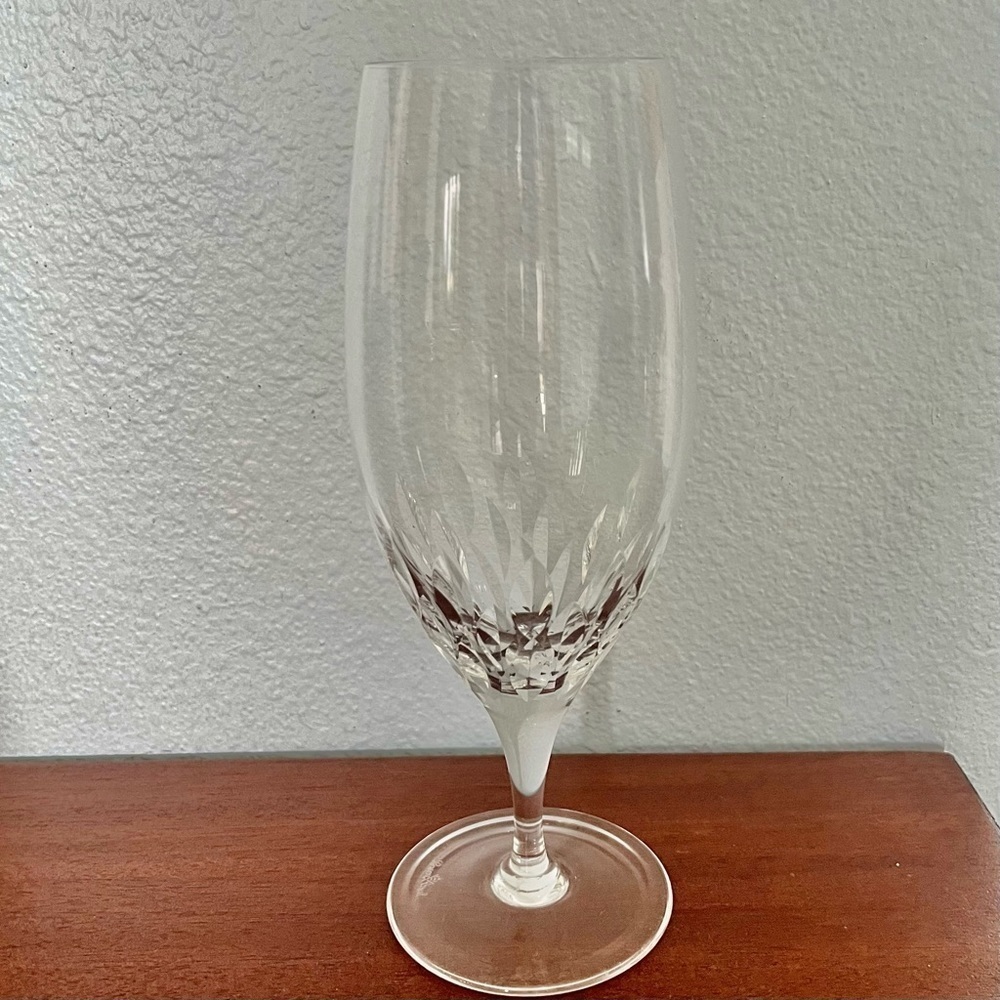 Rosenthal Crystal Faceted 8.25” Goblet